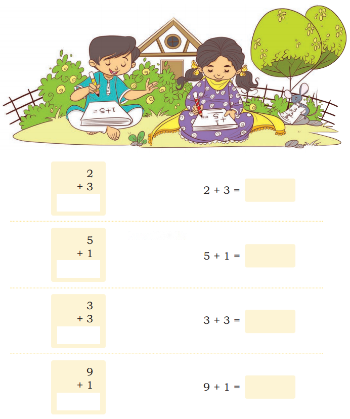 How Many? (Addition and Subtraction of Single Digit Numbers) Diagram 13
