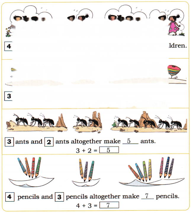 How Many? (Addition and Subtraction of Single Digit Numbers) Diagram 2