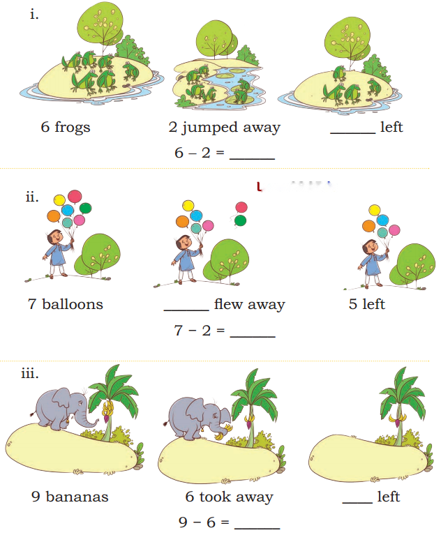 How Many? (Addition and Subtraction of Single Digit Numbers) Diagram 28