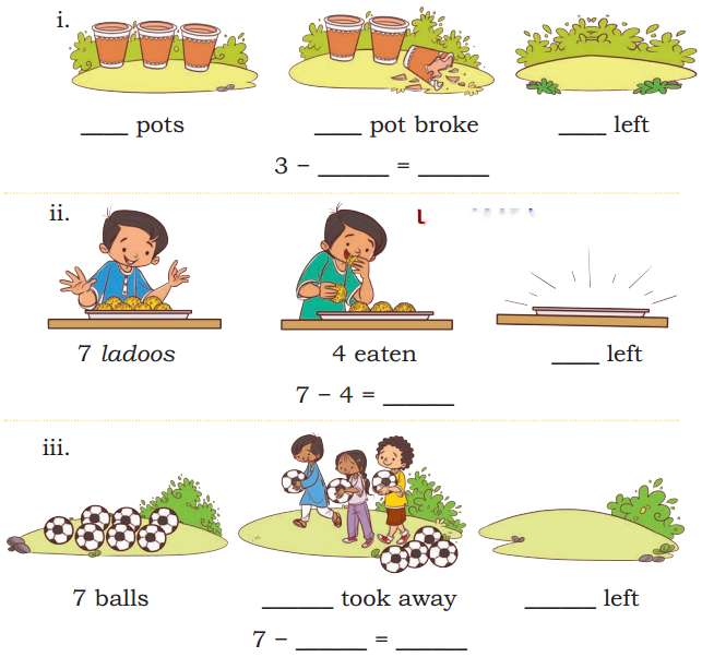 How Many? (Addition and Subtraction of Single Digit Numbers) Diagram 30