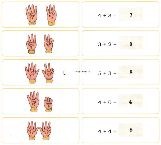 How Many? (Addition and Subtraction of Single Digit Numbers) Diagram 6