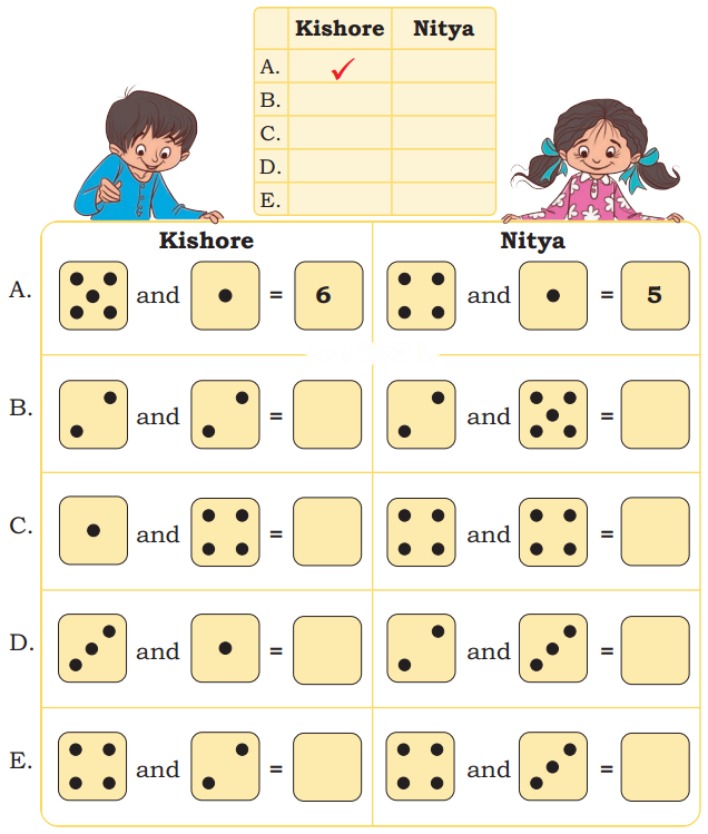How Many? (Addition and Subtraction of Single Digit Numbers) Diagram 7