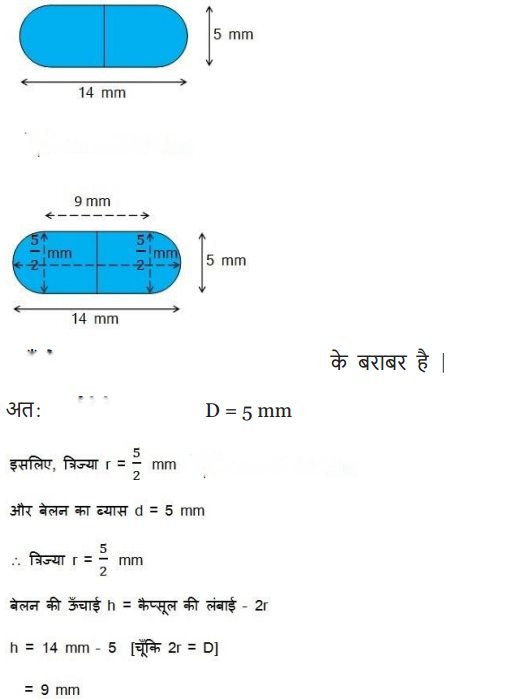 Surface Areas and Volumes Diagram 30