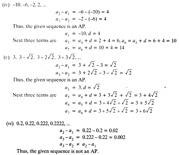 Arithmetic Progressions Diagram 7