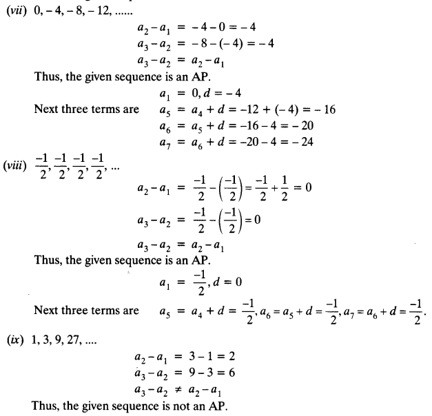 Arithmetic Progressions Diagram 8