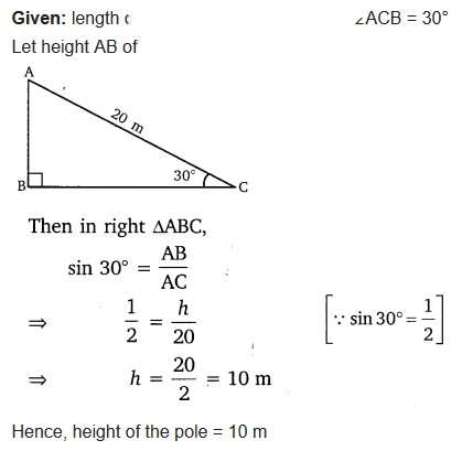 Some Applications of Trigonometry Diagram 1