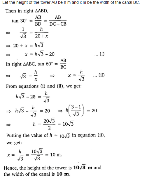 Some Applications of Trigonometry Diagram 12