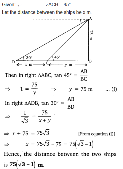 Some Applications of Trigonometry Diagram 14