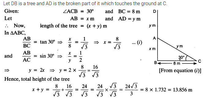 Some Applications of Trigonometry Diagram 2