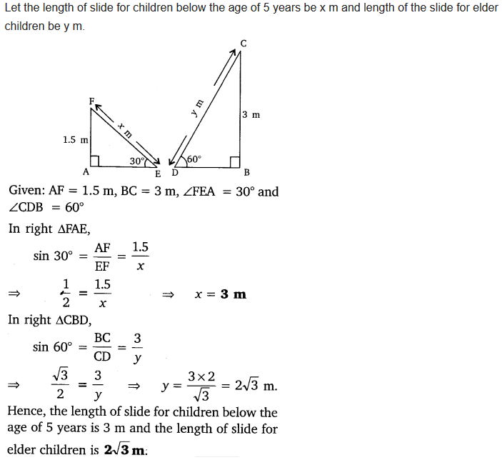 Some Applications of Trigonometry Diagram 3