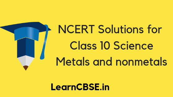 Metals and Non metals Diagram 1