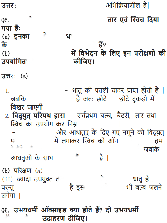 Metals and Non metals Diagram 33