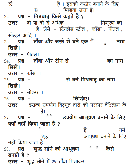 Metals and Non metals Diagram 48