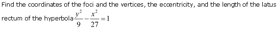 Conic Sections Diagram 105