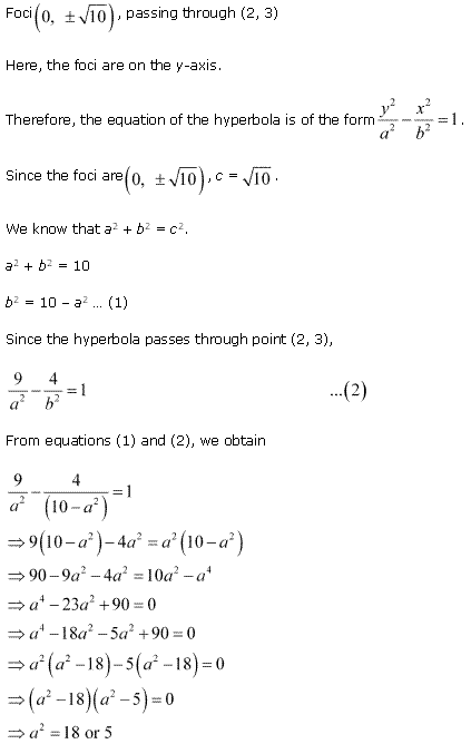 Conic Sections Diagram 131