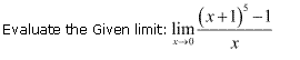 Limits and Derivatives Diagram 11