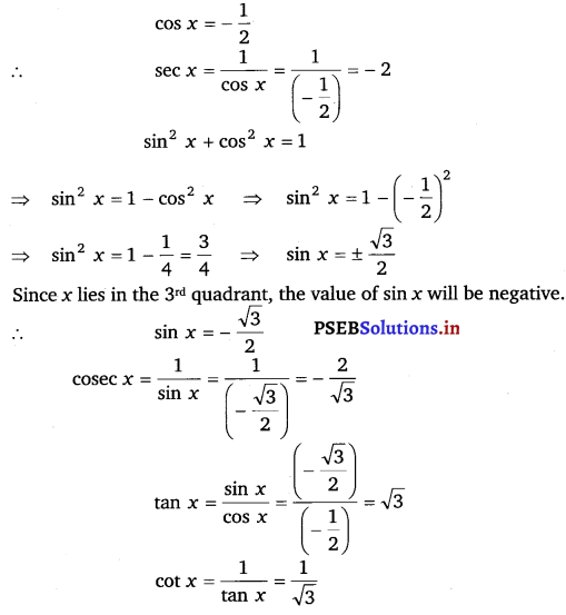 Trigonometric Functions Diagram 9
