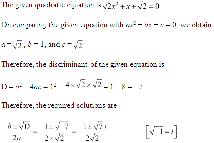 Complex Numbers and Quadratic Equations Diagram 65