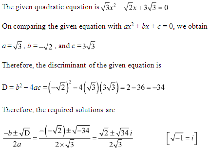 Complex Numbers and Quadratic Equations Diagram 67
