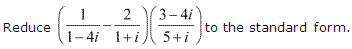 Complex Numbers and Quadratic Equations Diagram 76