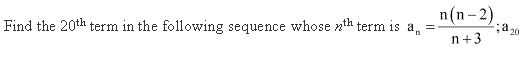 Sequences and Series Diagram 10