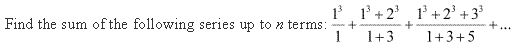 Sequences and Series Diagram 119