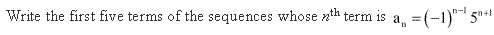 Sequences and Series Diagram 3