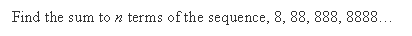 Sequences and Series Diagram 56
