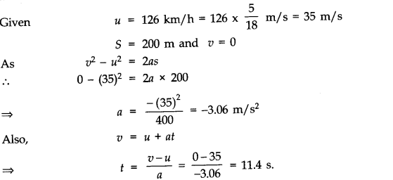 Motion in a Straight Line Diagram 4