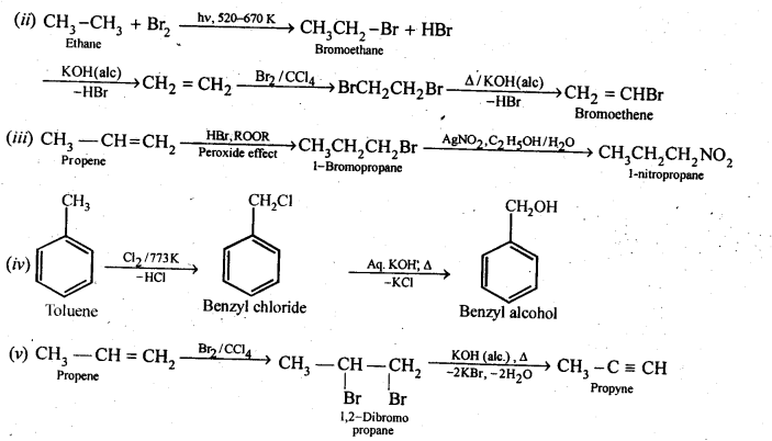 Haloalkanes and Haloarenes Diagram 25