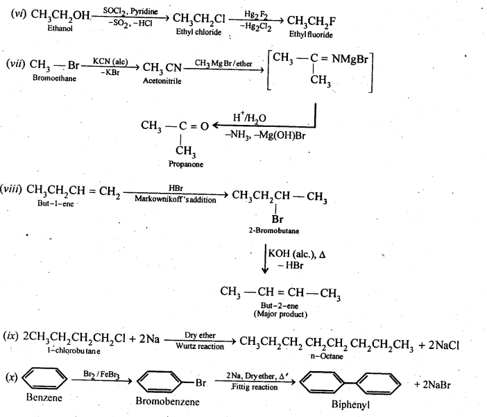 Haloalkanes and Haloarenes Diagram 26