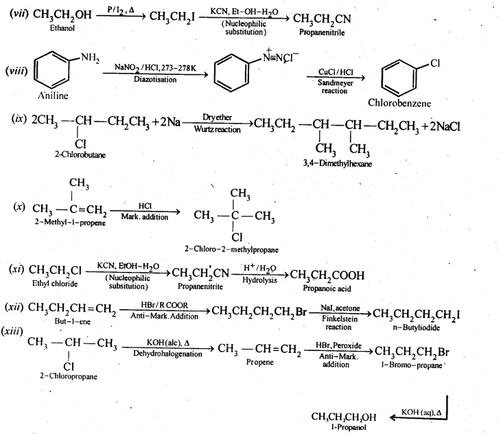 Haloalkanes and Haloarenes Diagram 37