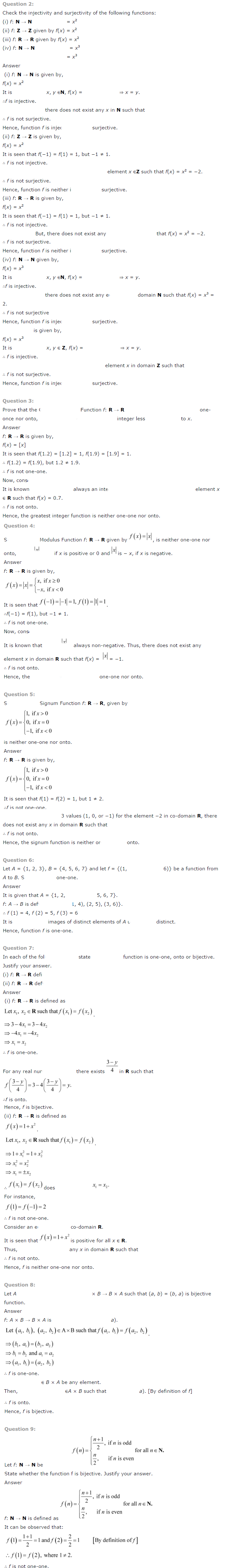 Relations and Functions Diagram 4