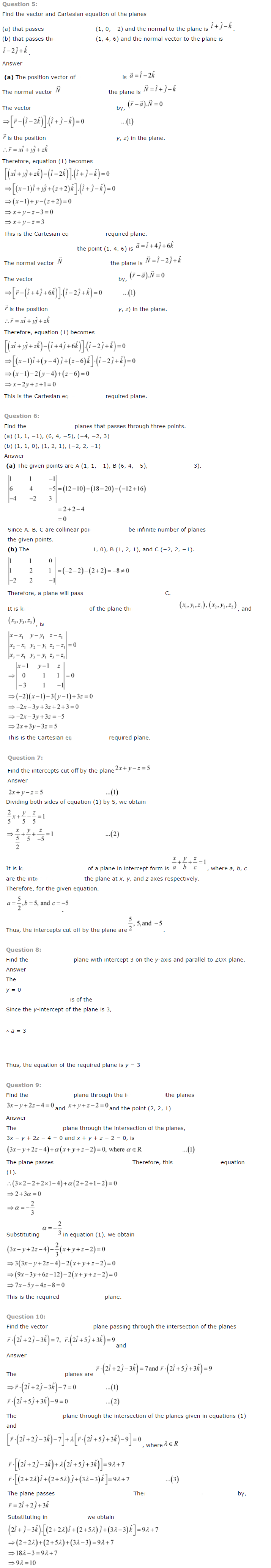 Three Dimensional Geometry Diagram 6