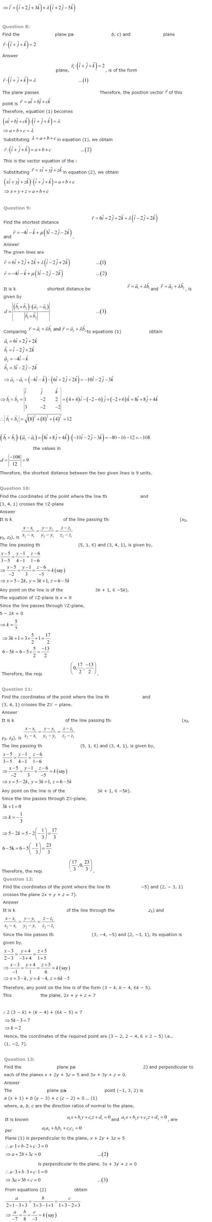 Three Dimensional Geometry Diagram 9