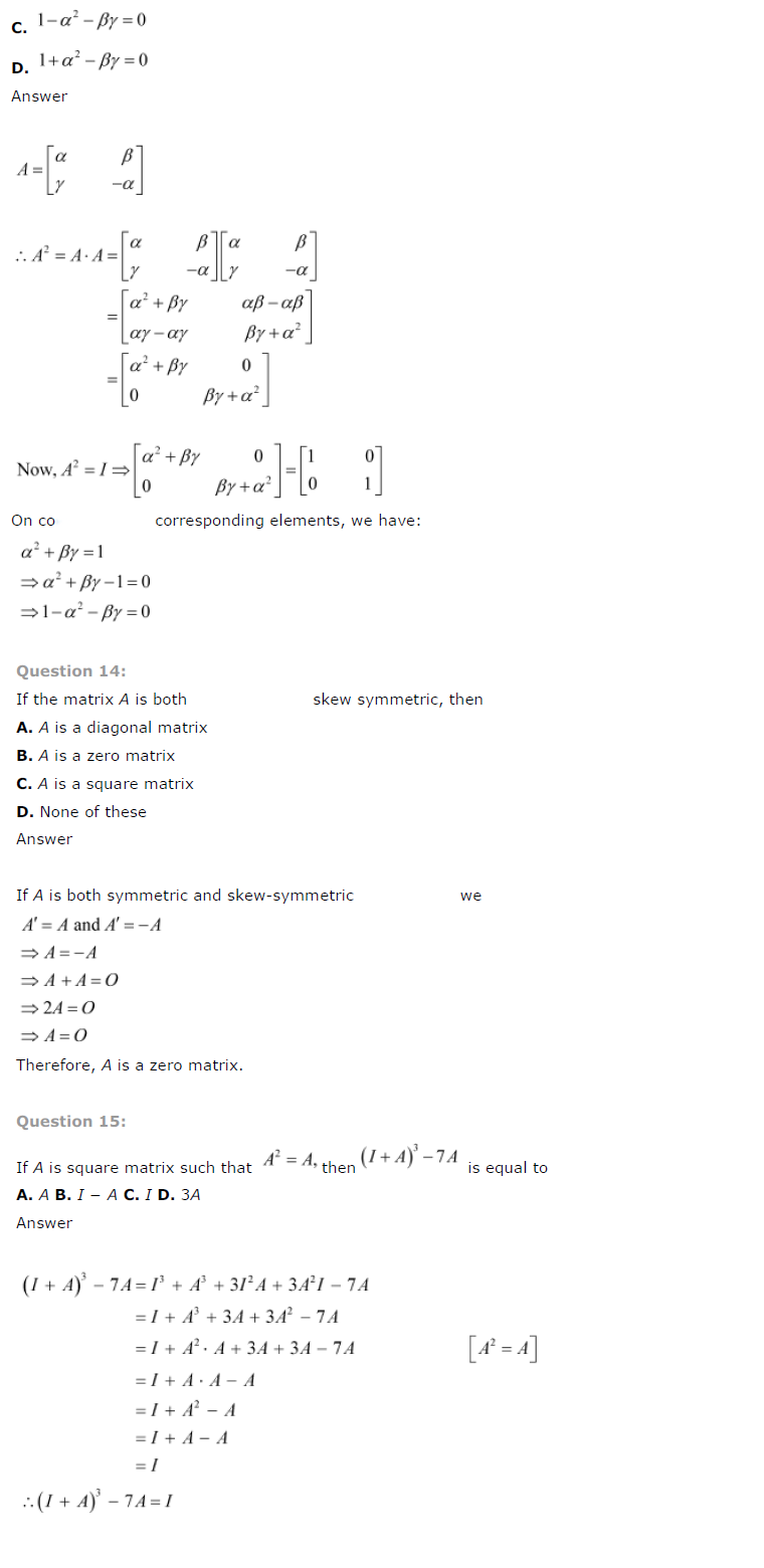 Matrices Diagram 14