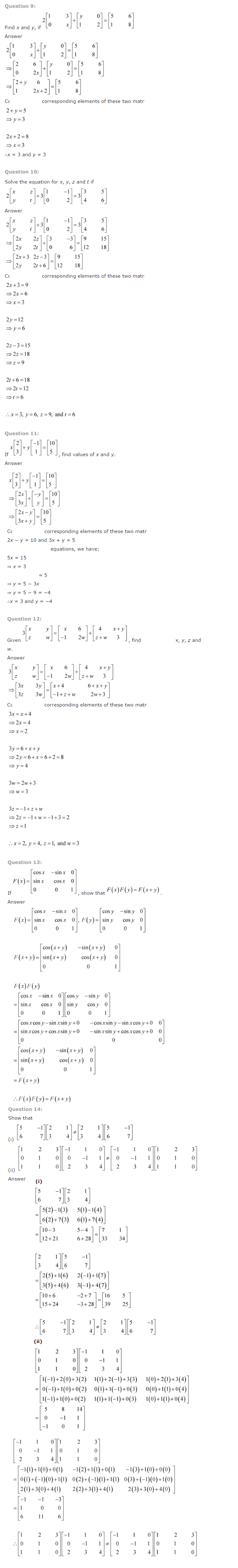 Matrices Diagram 4