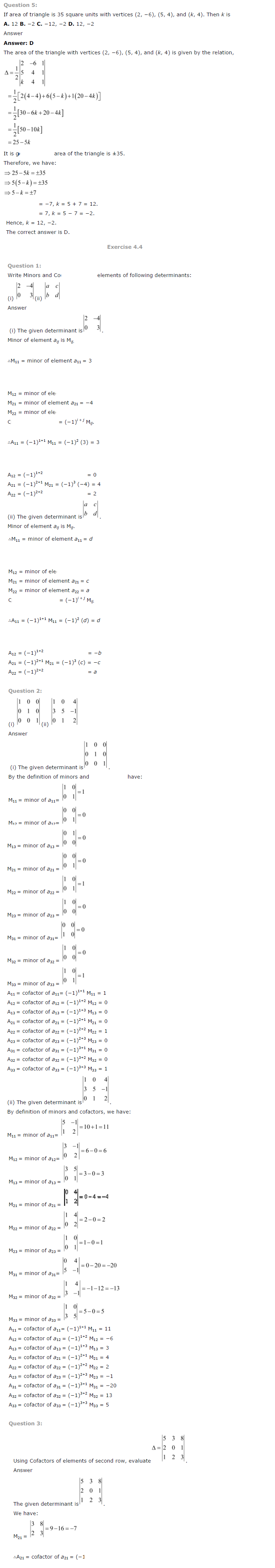 Determinants Diagram 6