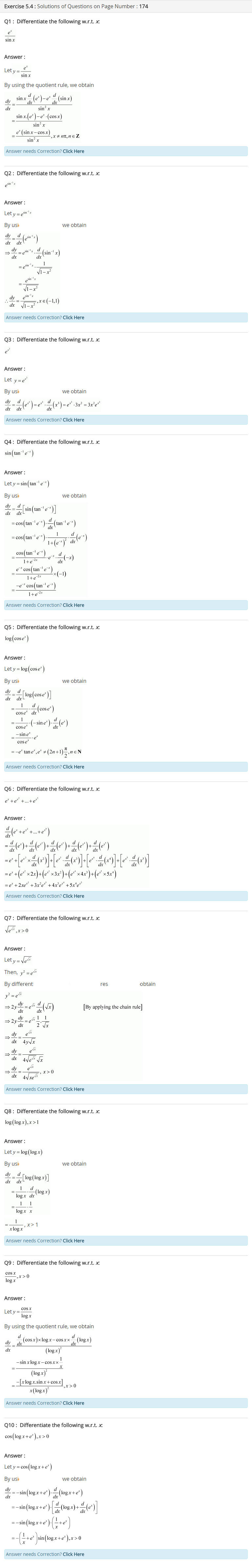 Continuity and Differentiability Diagram 4