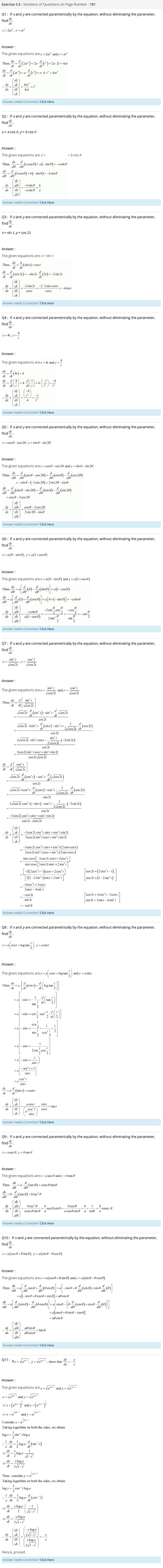 Continuity and Differentiability Diagram 7