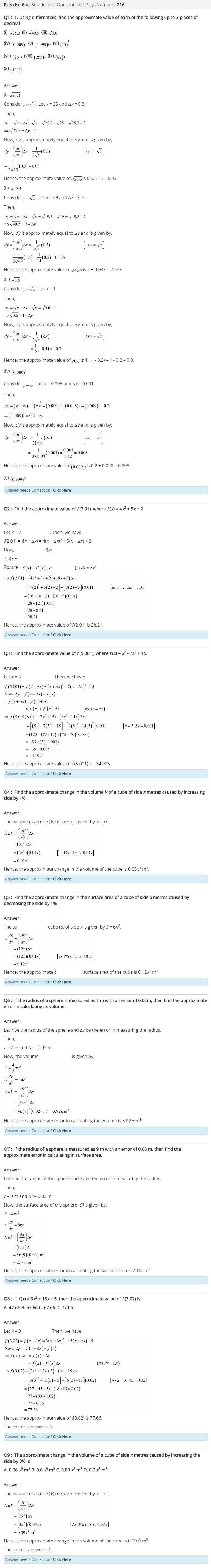 Application of Derivatives Diagram 7