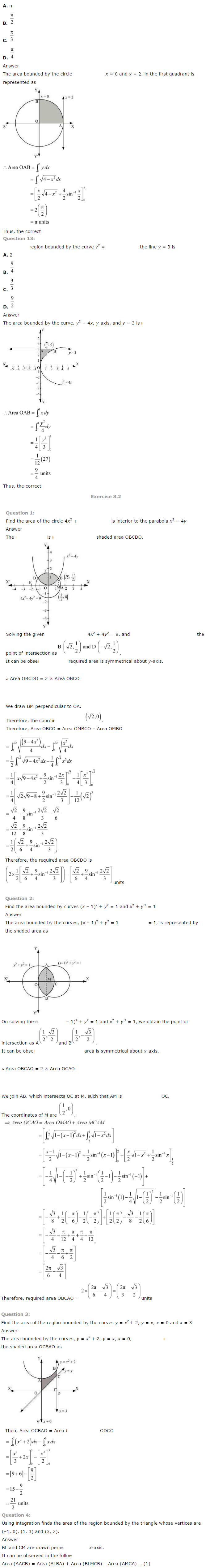 Application of Integrals Diagram 3