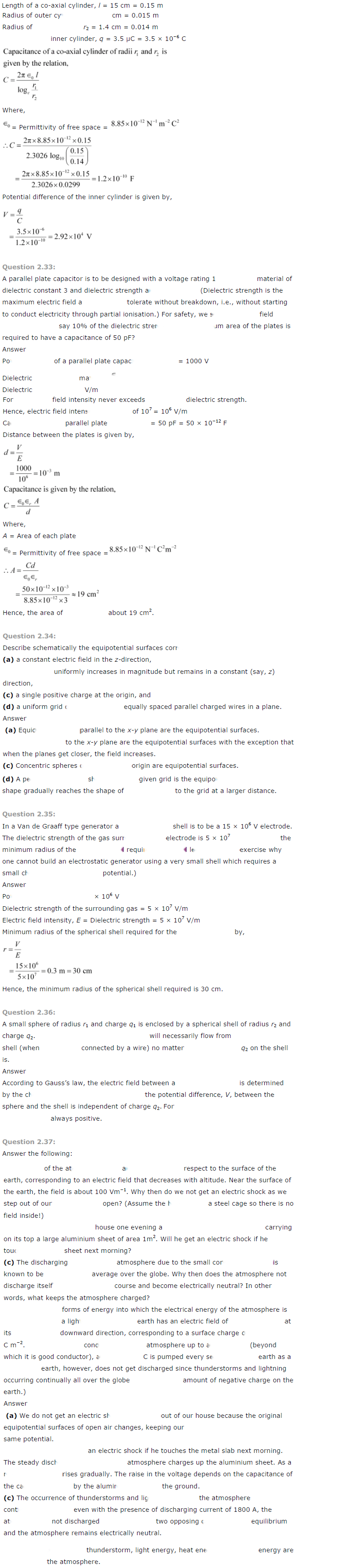 Electrostatic Potential and Capacitance Diagram 4