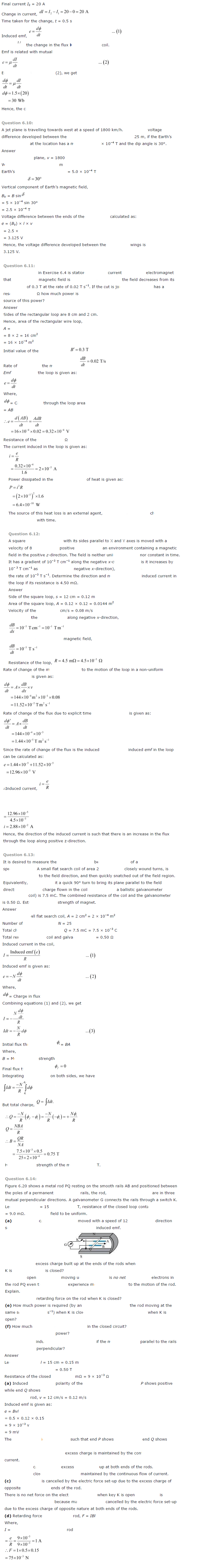 Electromagnetic Induction Diagram 2