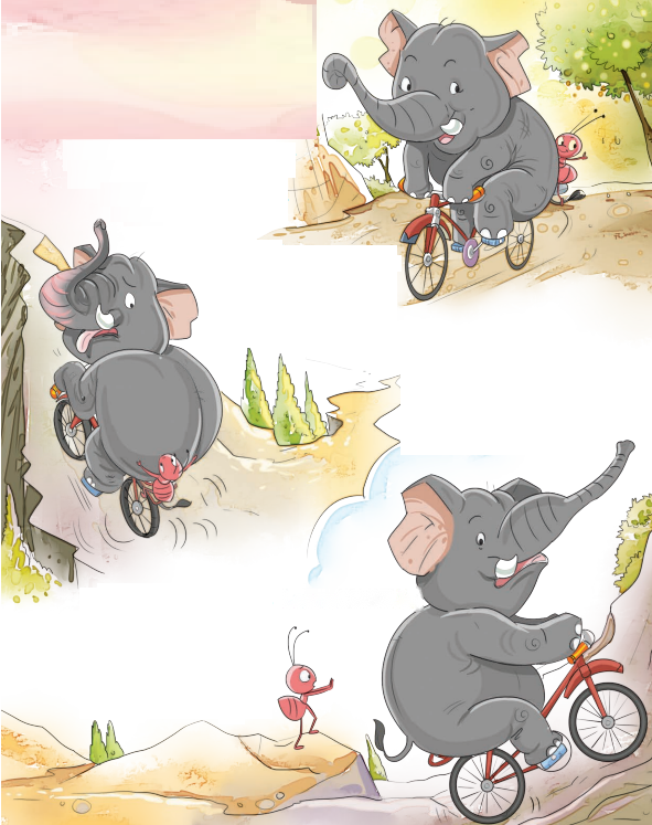 हाथी साइकिल चला रहा था (Haathi_Cycle_Chala_Raha_Tha) Diagram 6