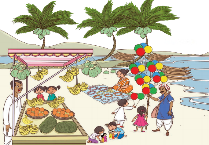 A Day at the Beach Diagram 1