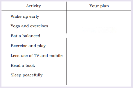 Happy and Healthy Living Diagram 10