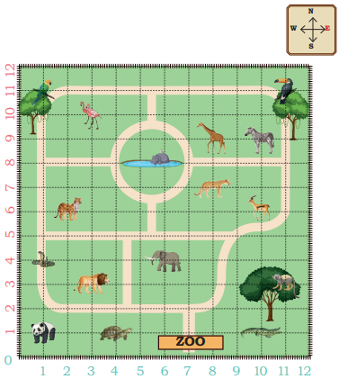 Maps and Locations Diagram 12