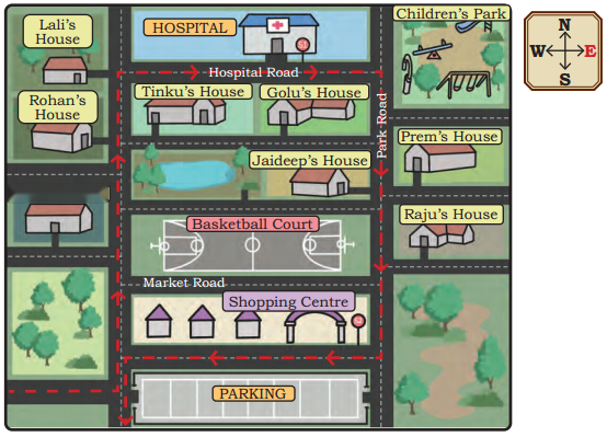 Maps and Locations Diagram 5