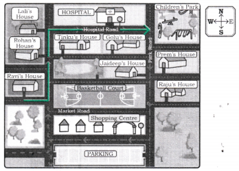 Maps and Locations Diagram 6